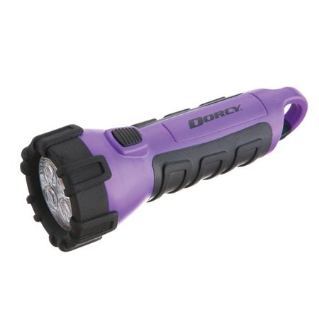 DORCY 55-Lumens Floating Waterproof LED Flashlight, Purple 41-2508